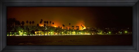 Framed Montecito, Santa Barbara, California Print