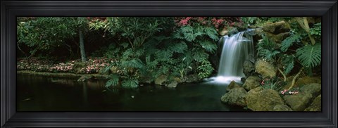 Framed Waterfall in Maui, Hawai Print