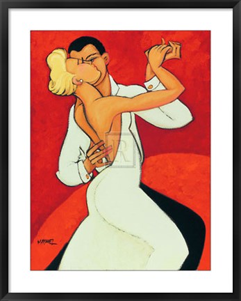 Framed Tango Valentino (LE) Print