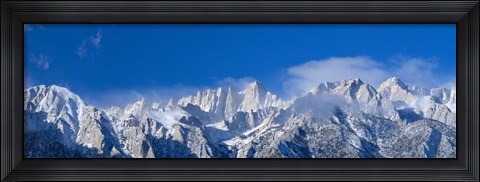 Framed Mount Whitney, California Print