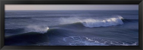 Framed California Ocean Waves Print