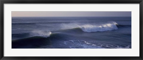 Framed California Ocean Waves Print