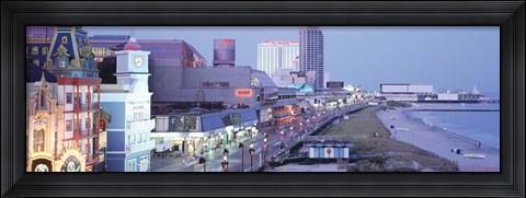 Framed Atlantic City, New Jersey Print