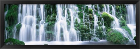 Framed Waterfall, Akita, Japan Print