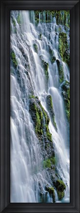 Framed Burney Falls, McArthur-Burney Falls Memorial State Park, California Print
