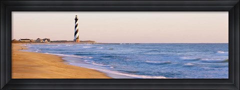 Framed Cape Hatteras Lighthouse, Hatteras Island, North Carolina Print