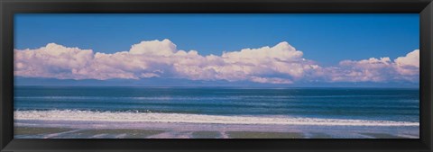 Framed China Beach, Vancouver Island British Columbia, Canada Print