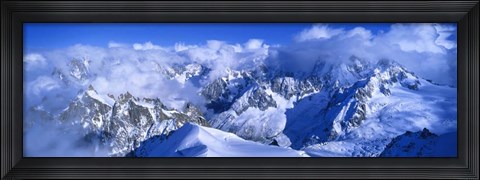 Framed Aiguille du Plan Alps, France Print