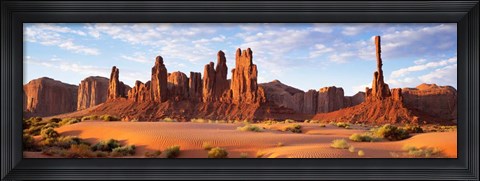 Framed Monument Valley in Arizona Print