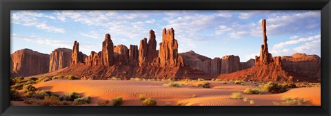 Framed Monument Valley in Arizona Print