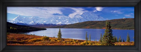 Framed McKinley River, Denali National Park, AK Print