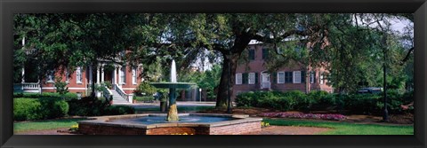 Framed Columbia Square Historic District, Savannah, GA Print