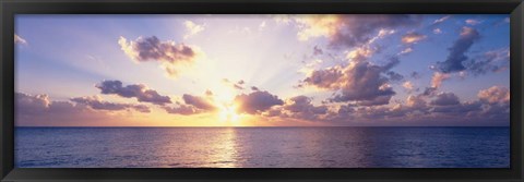 Framed Seven Mile Beach, Cayman Islands Print