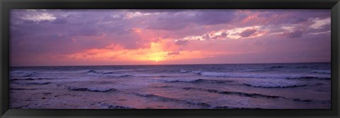 Framed Cayman Islands Sunset Print