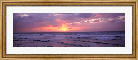 Framed Cayman Islands Sunset Print