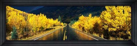 Framed Million Dollar Highway, CO Print