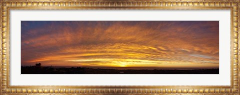 Framed Sunset, Todos Santos, Baja California, Mexico Print