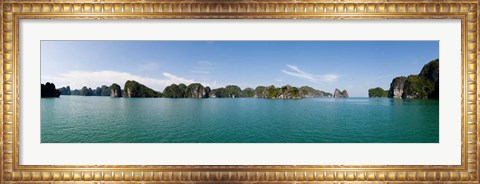 Framed Halong Bay, Vietnam Print
