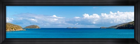 Framed Coral Bay, US Virgin Islands Print