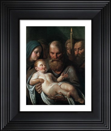 Framed Simeon the Godreceiver Print