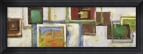 Framed Cubist Sequence Print