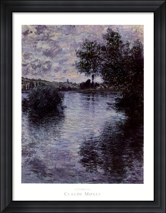 Framed Vetheuil Print
