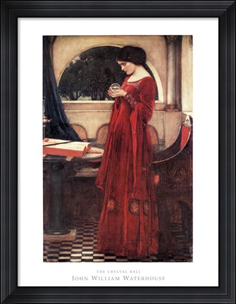 Framed Crystal Ball Print