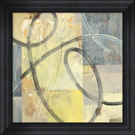 Framed Ribbon Dance I Print