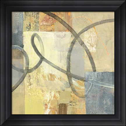 Framed Ribbon Dance II Print