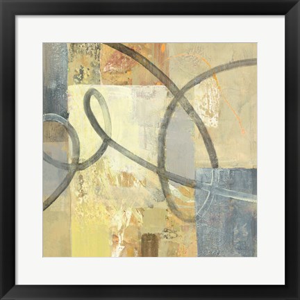 Framed Ribbon Dance II Print