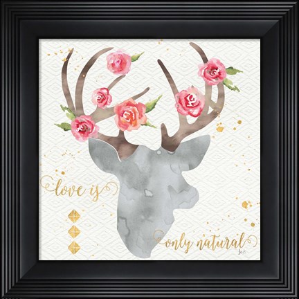 Framed Wild Bohemian II Print