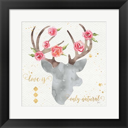 Framed Wild Bohemian II Print