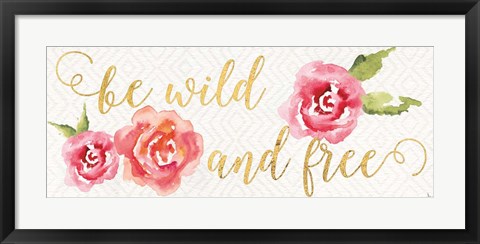 Framed Wild Bohemian V Print