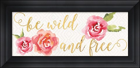 Framed Wild Bohemian V Print