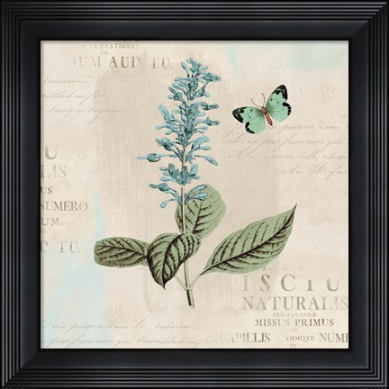 Framed En Bleu VI Print