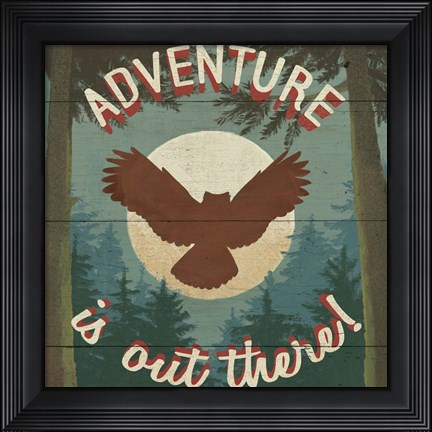 Framed Discover the Wild VIII Print