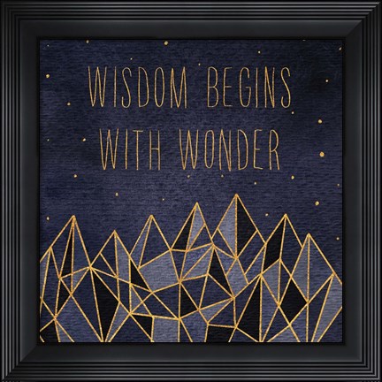 Framed Written in the Stars I Print