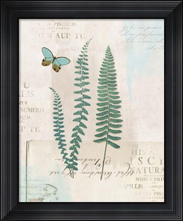 Framed En Bleu VII Print