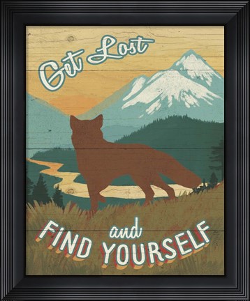 Framed Discover the Wild III Print