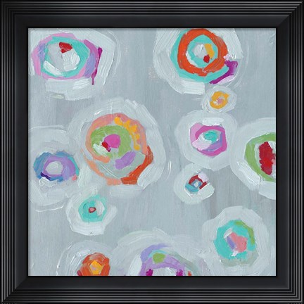 Framed Frolic II Crop Print