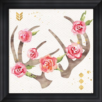 Framed Wild Bohemian IV Print