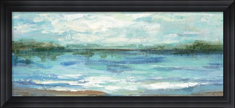 Framed Mirrored Sky Print