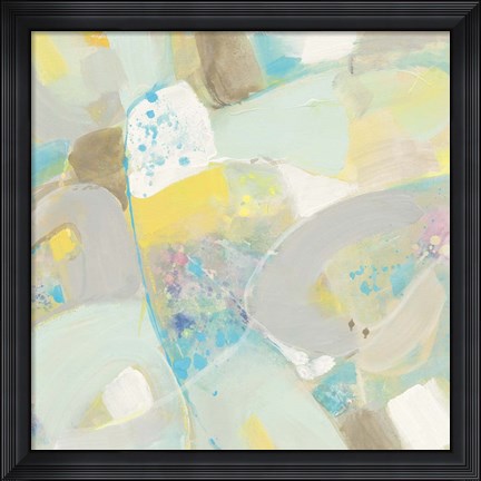 Framed White Rock II Print
