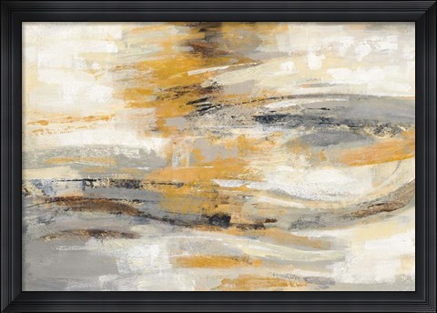 Framed Golden Dust Crop Print