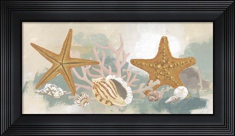 Framed Marine Tableau II Print