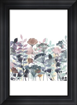 Framed Winsome Flora II Print