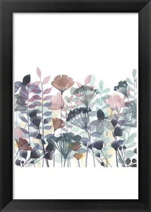 Framed Winsome Flora II Print