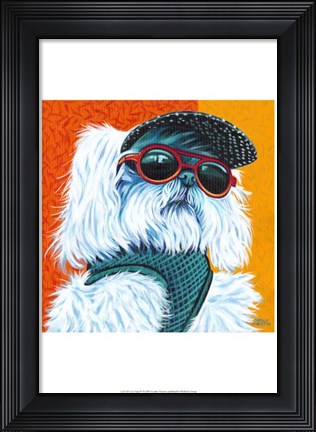 Framed Cute Pups IV Print