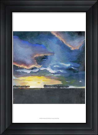 Framed Vivid Sunset II Print