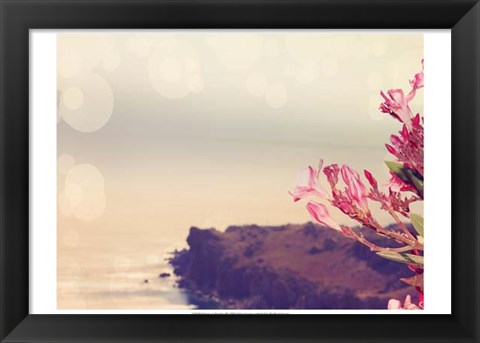 Framed Flowers in Paradise III Print